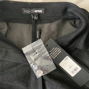 Fashion Nova long sleeve corset shirt